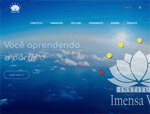 Tablet Screenshot of imensavida.com